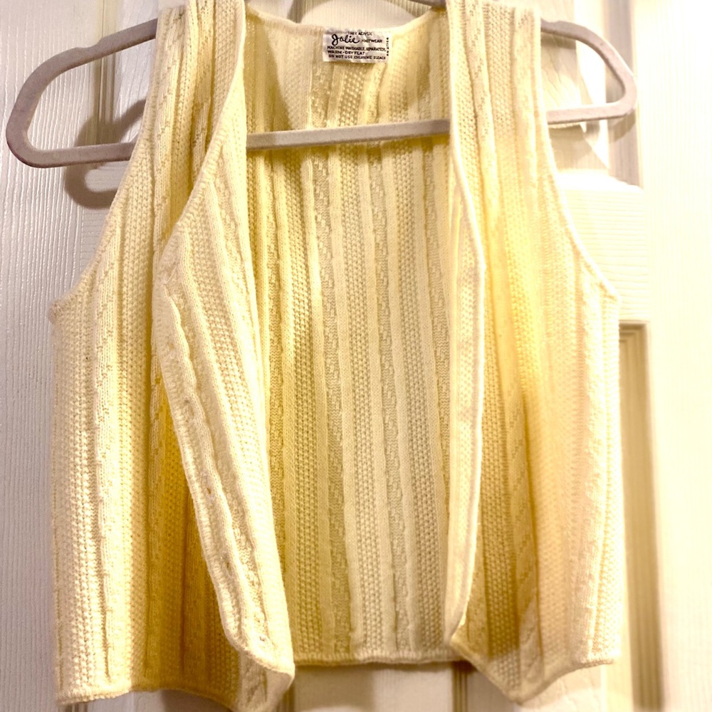 Julie knitwear girls vest